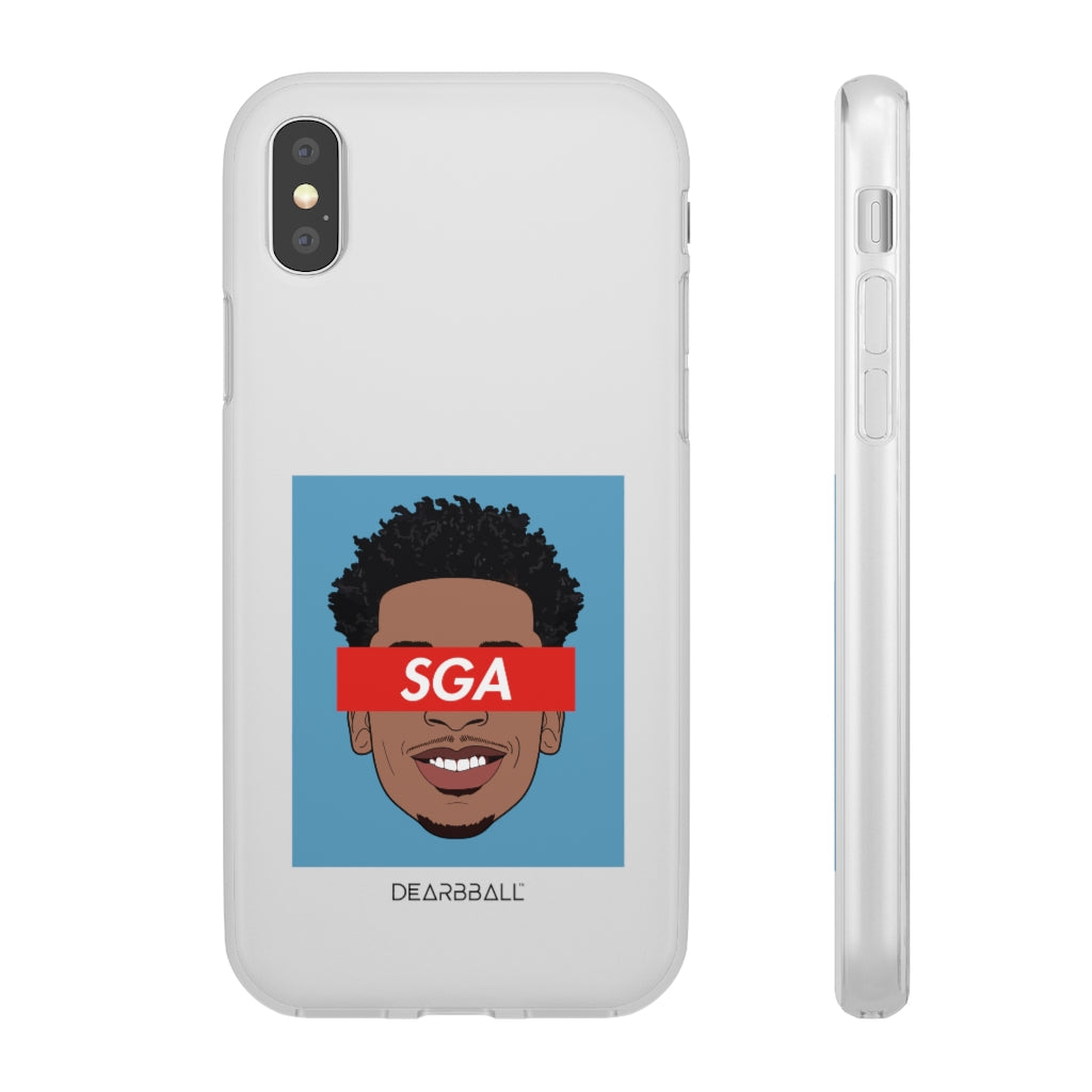 Shai Gilgeous-Alexander Phone Cases - SGA Hoops Supremacy