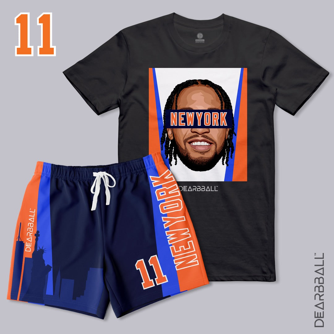 T-Shirt-Short-Bundle-Jalen-Brunson-New-York-Knicks-Dearbball-clothes-brand-france