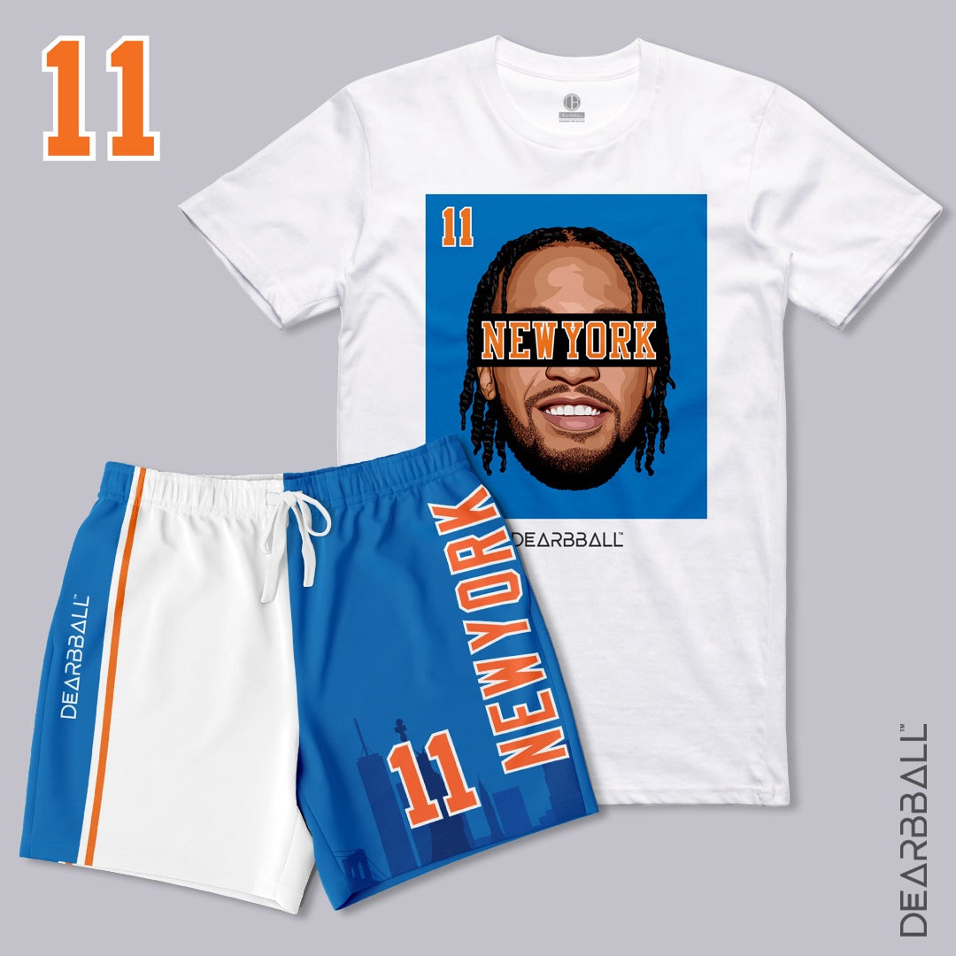T-Shirt-Short-Bundle-Jalen-Brunson-New-York-Knicks-Dearbball-clothes-brand-france