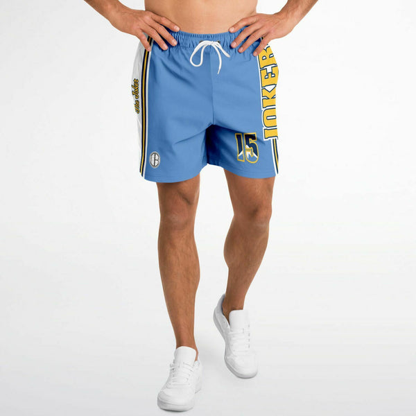 Warriors Basketball Just Don Shorts Yellow/blue All Sizes 