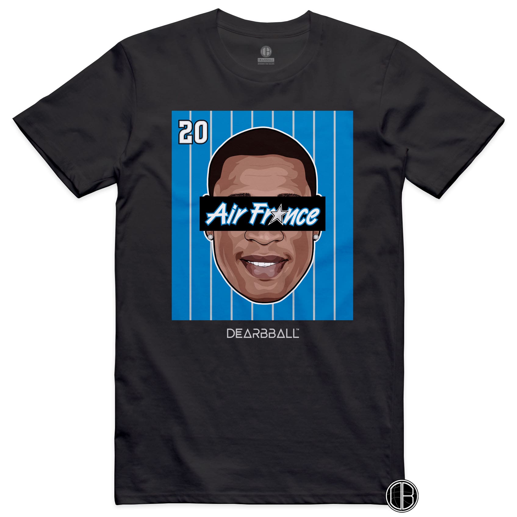 DearBBall T-Shirt - AirFrance 20 Orlando Throwback Edition
