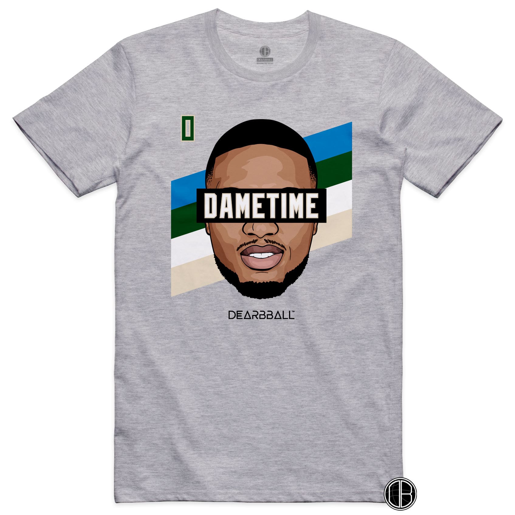 DearBBall T-Shirt - DameTime Stripes 0 Edition