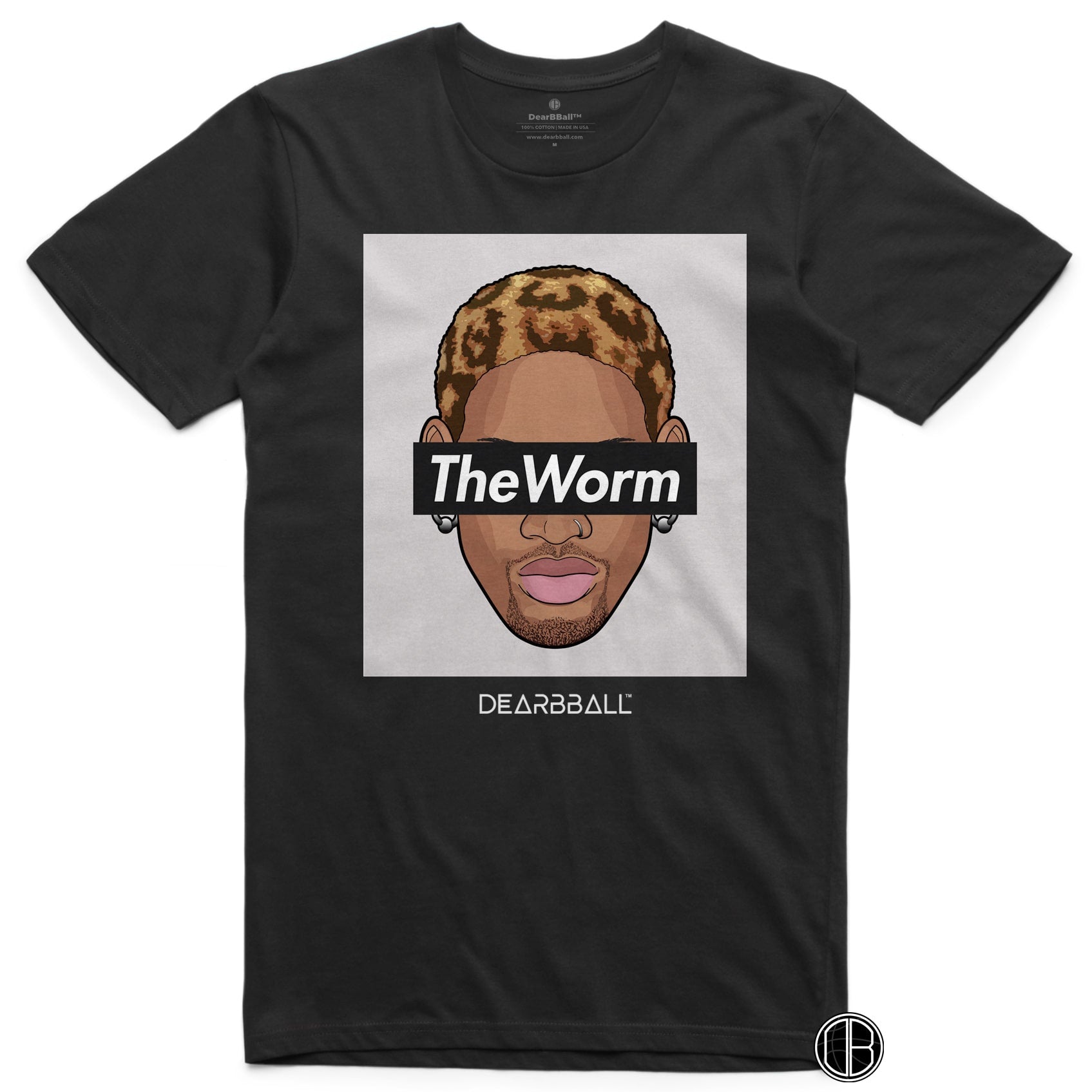 DearBBall T-Shirt - The WORM Hair Leopard Edition