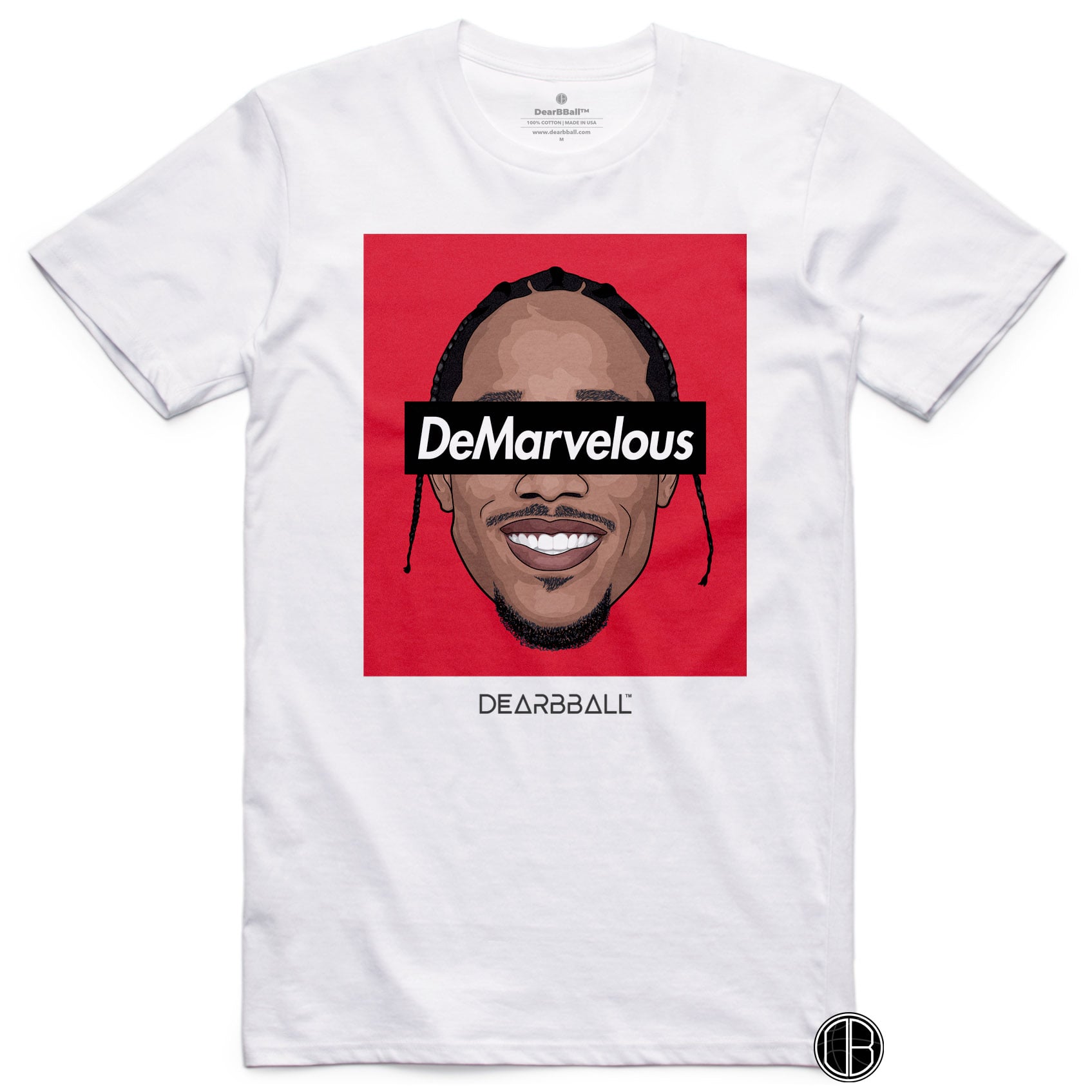 T-Shirt-DeMar-DeRozan-Chicago-Bulls-Dearbball-clothes-brand-france