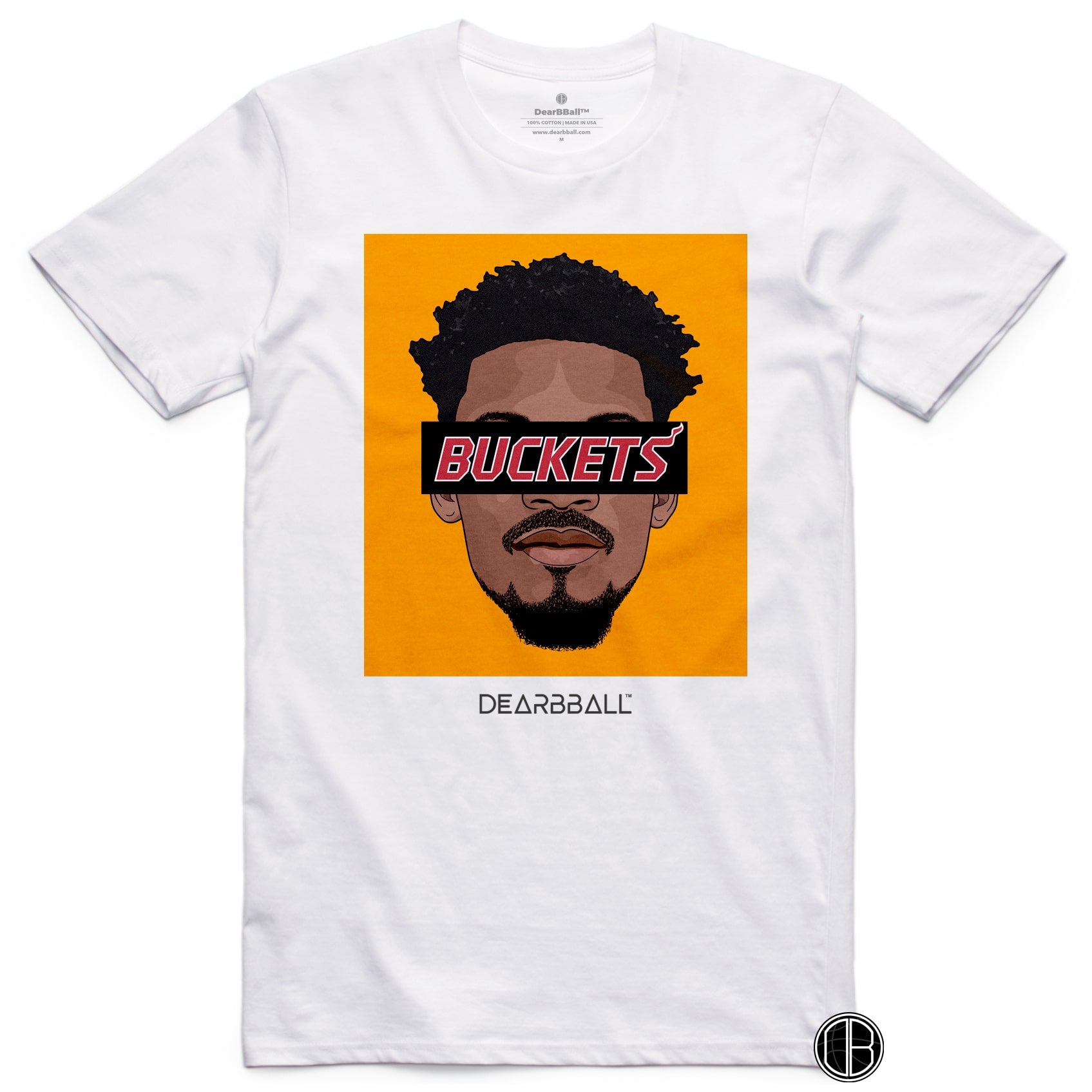 DearBBall T-Shirt - BUCKETS Miami Colors Edition