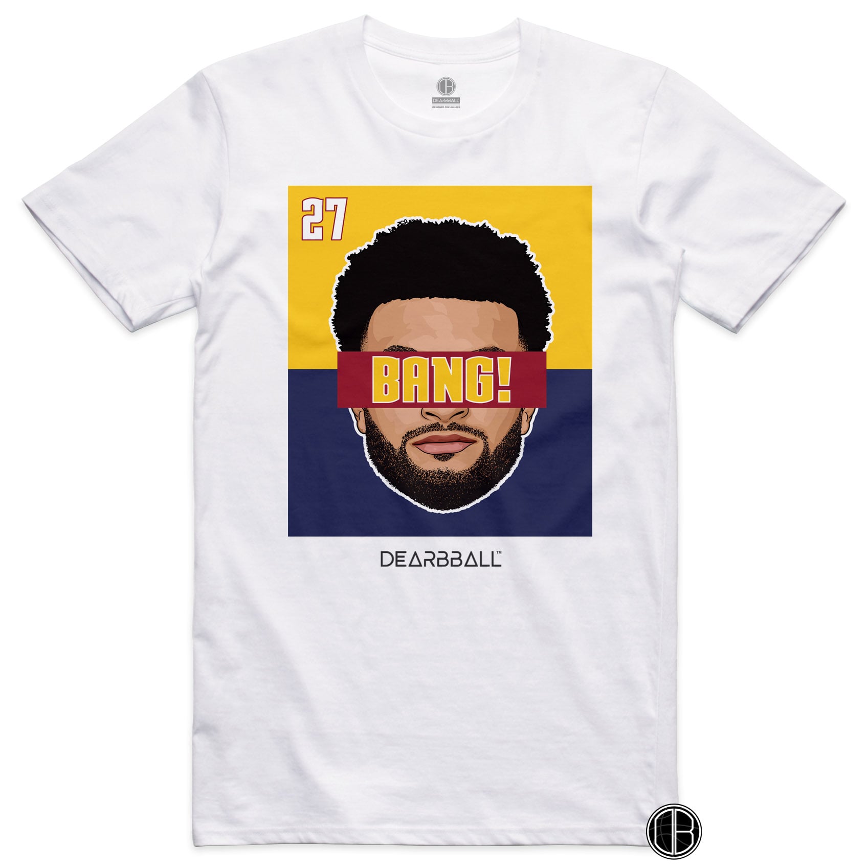 DearBBall T Shirt BANG 27 Bicolor Edition DearBBall