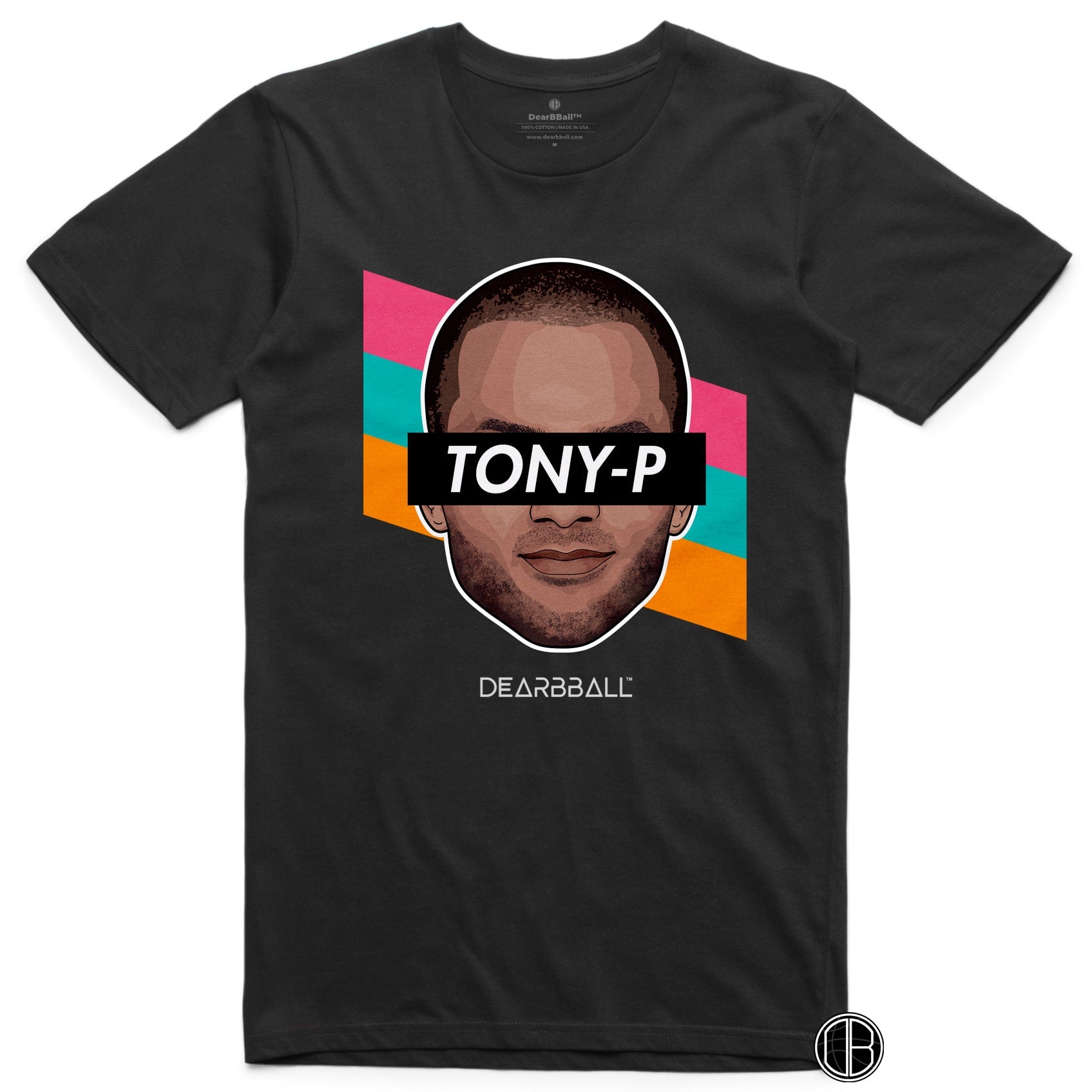 T-Shirt-Tony-Parker-San-Antonio-Spurs-Dearbball-clothes-brand-france