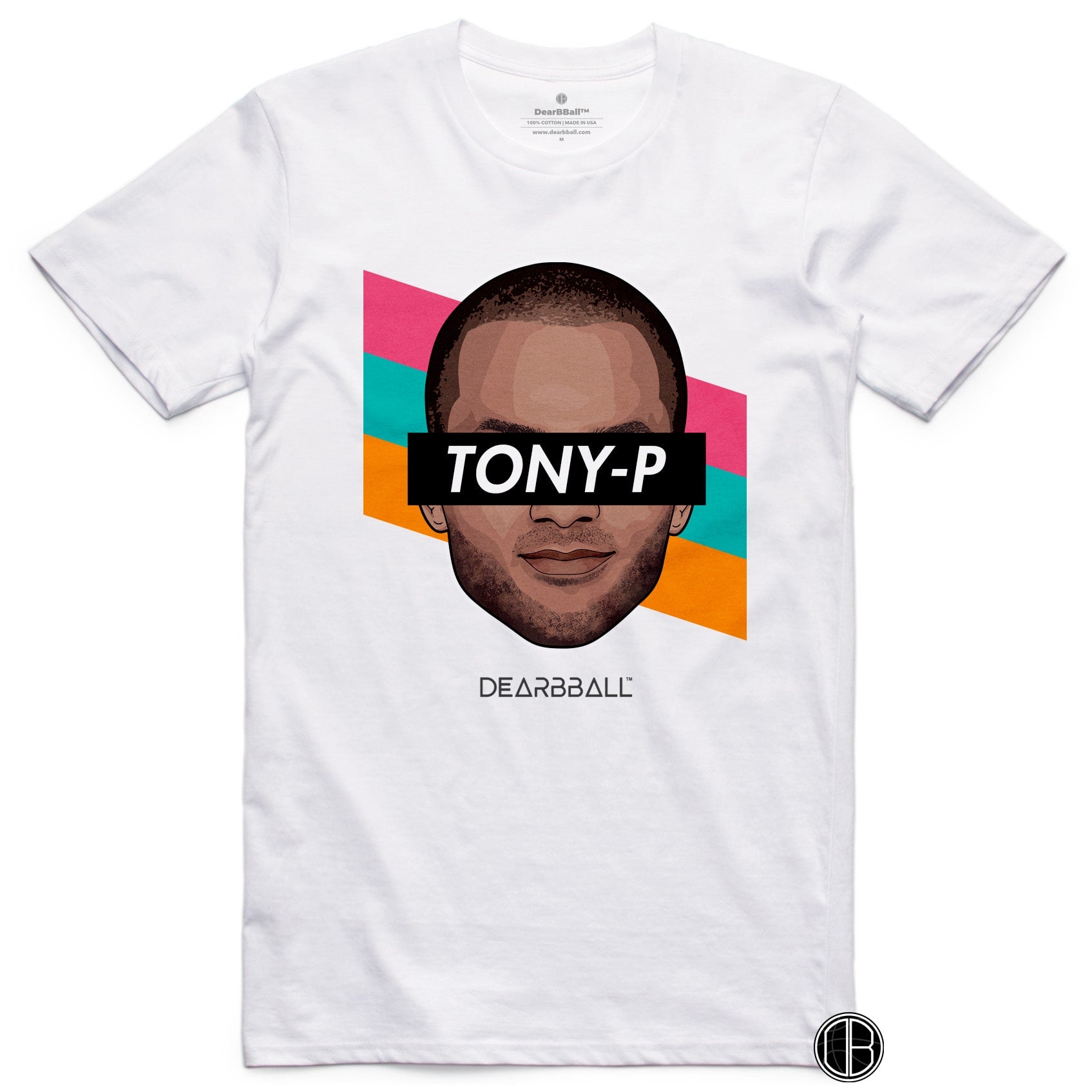 T-Shirt-Tony-Parker-San-Antonio-Spurs-Dearbball-clothes-brand-france