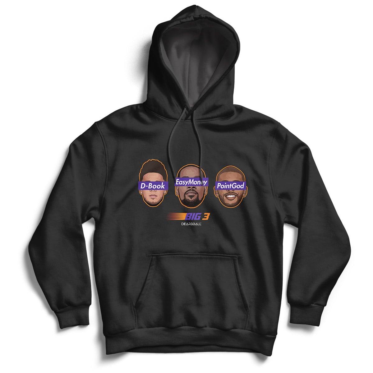 Hoodie-Kevin-Durant-Devin-Booker-Chris-Paul-Phoenix-Suns-Dearbball-clothes-brand-france