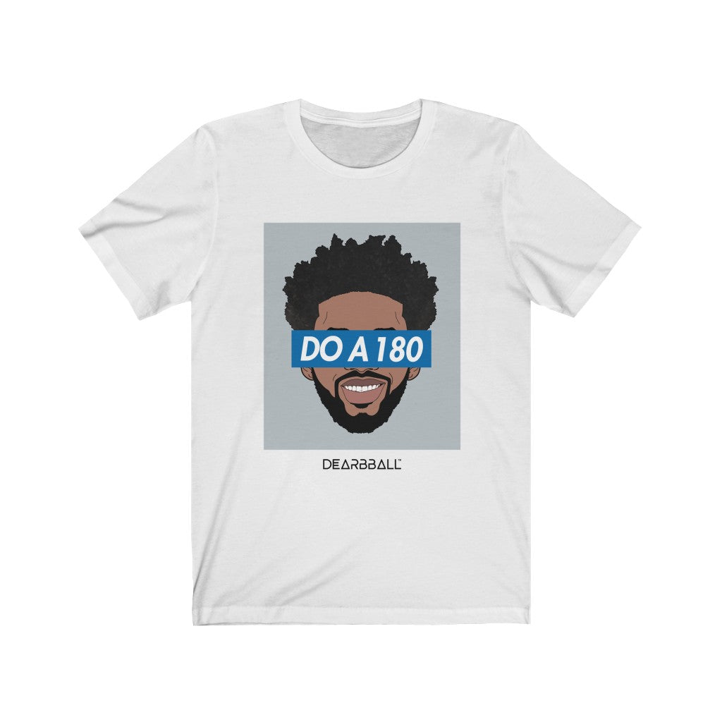 Joel Embiid T-Shirt - DO A 180 Grey Supremacy