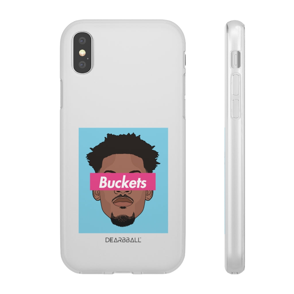 Jimmy Butler Phone Cases - Buckets Miami Vice Blue Supremacy