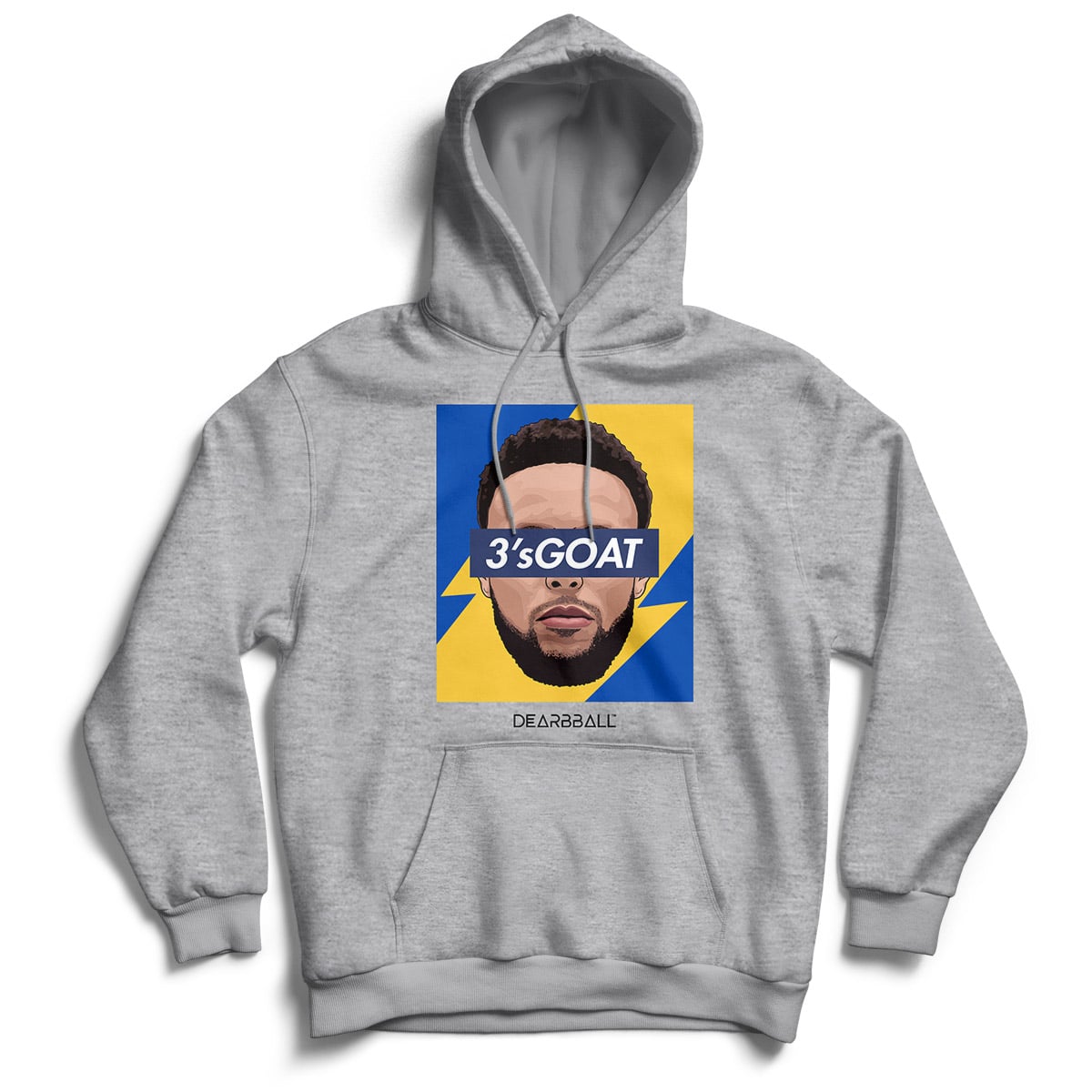 DEARBBALL HOODIE STEPHEN CURRY - 3`sGOAT ECLAIR VINTAGE SUPREMACY