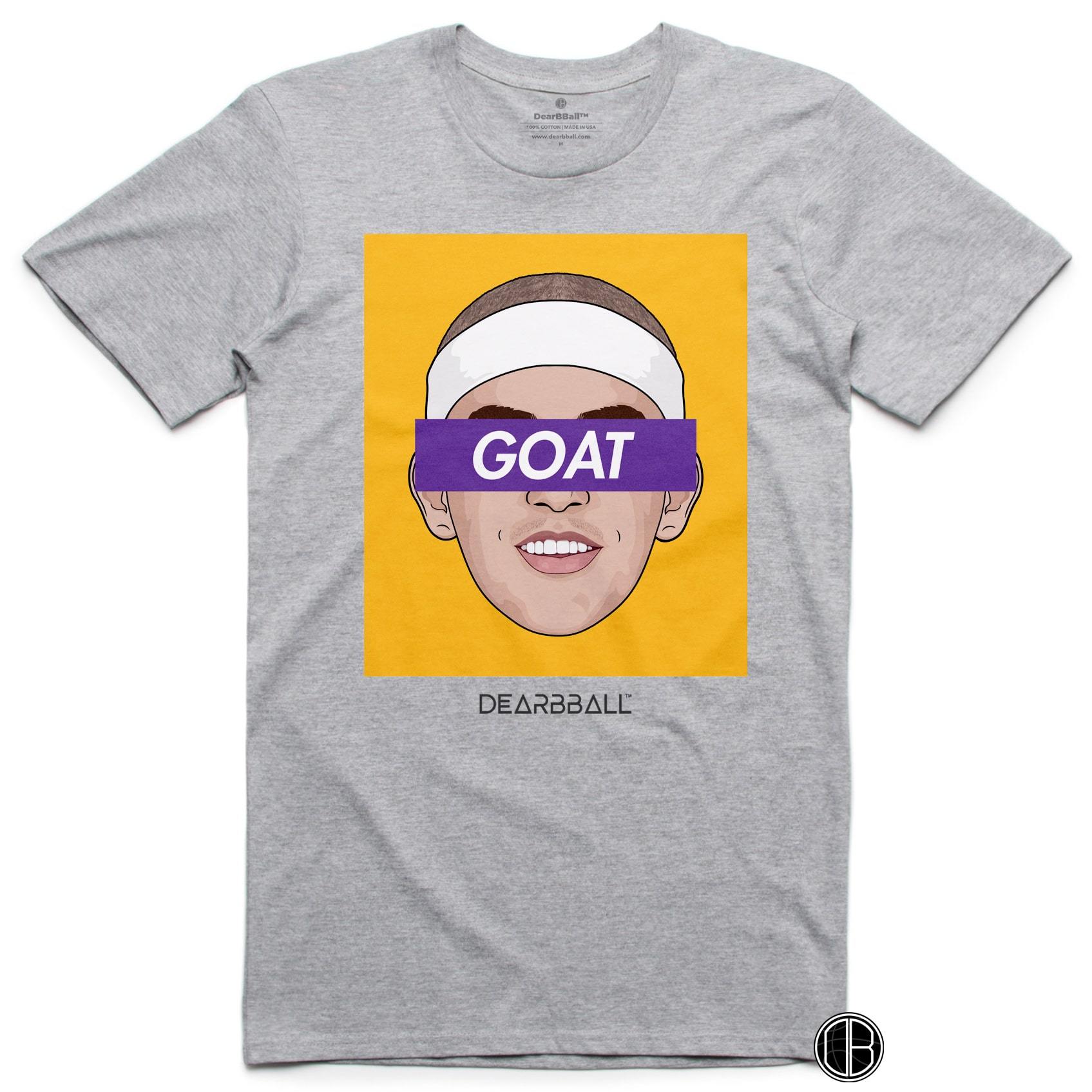 DearBBall T-Shirt Alex Caruso - Goat Purple & Gold Supremacy