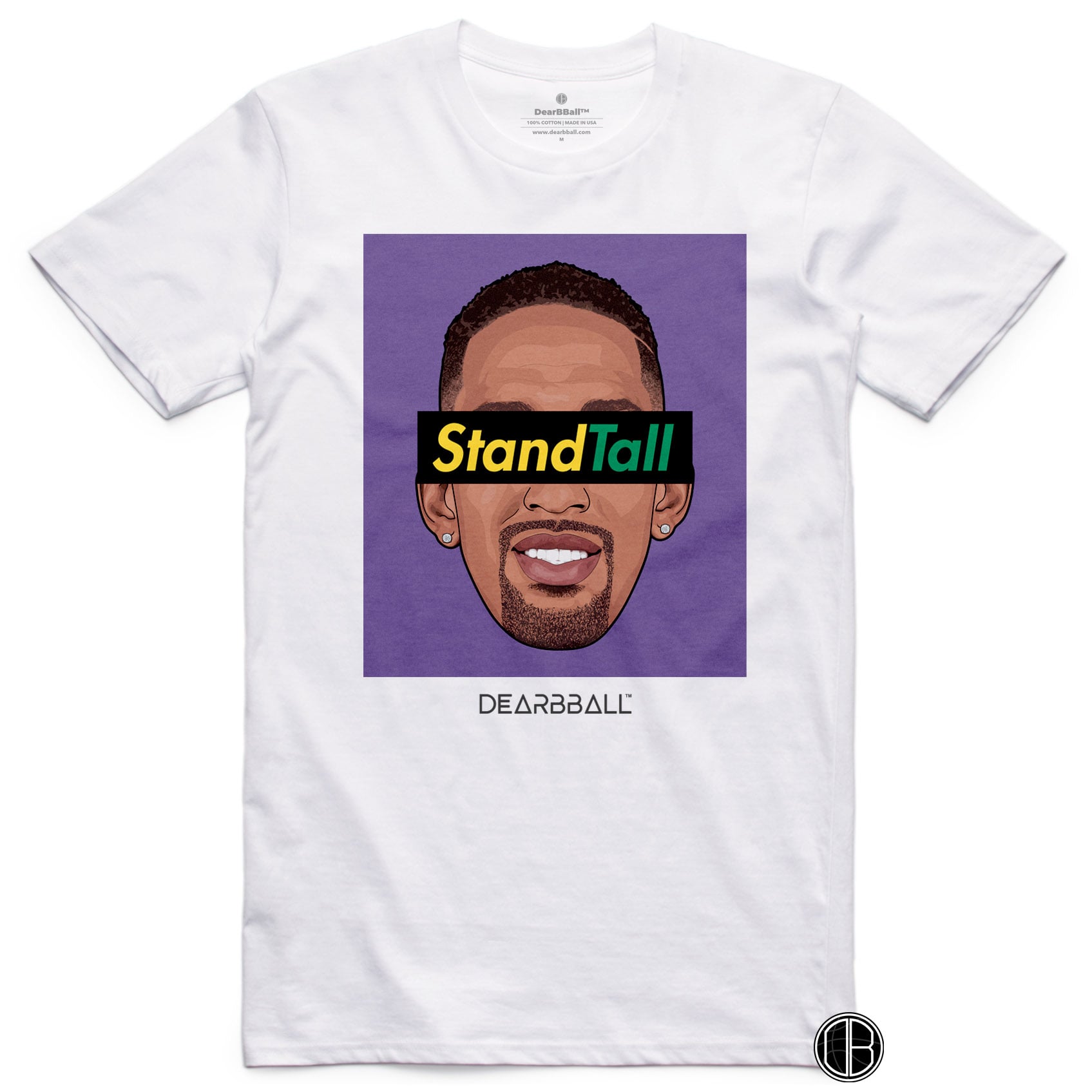 Alexis Ajinca T-Shirt - StandTall New Orleans New Orleans Pelicans Basketball Dearbball white