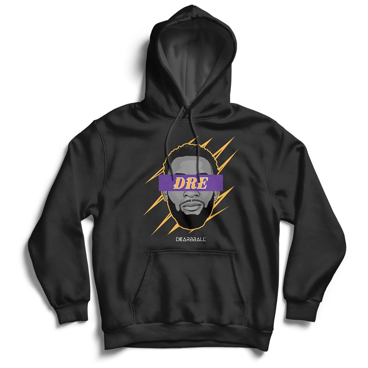 Andre Drummond Hoodie - Alternative DRE Los Angeles Lakers Basketball Dearbball black