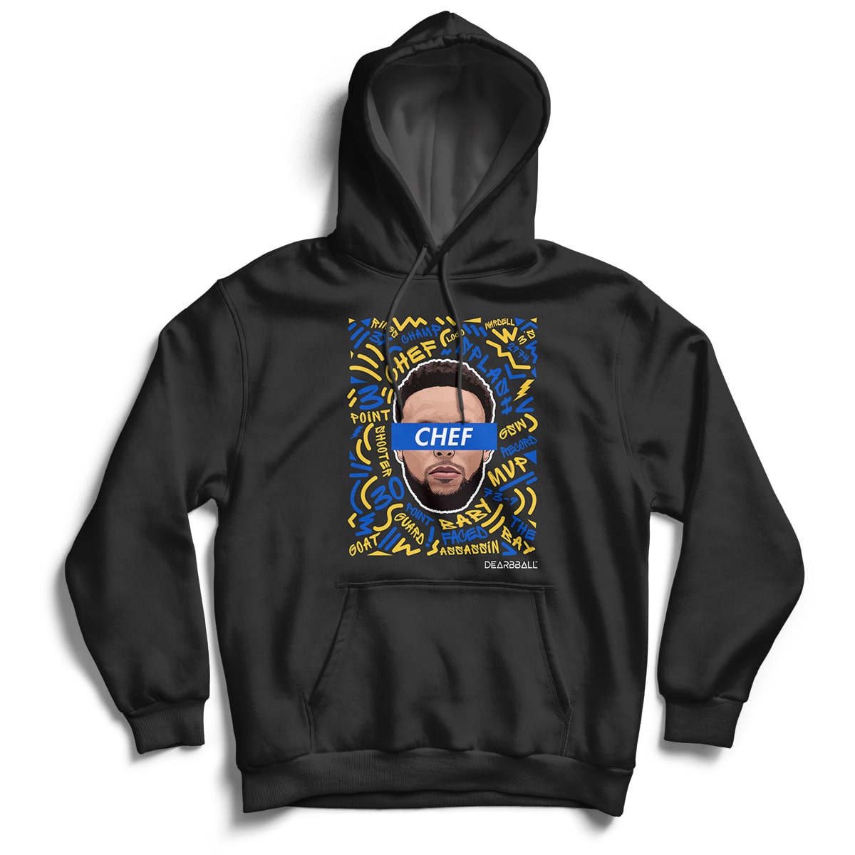 DEARBBALL HOODIE STEPHEN CURRY - CHEF WORDS MATTER SUPREMACY