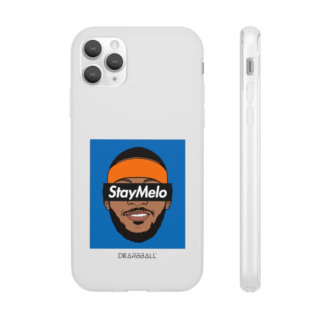 Carmelo Anthony Phone Cases - Stay Melo NYK Blue Supremacy