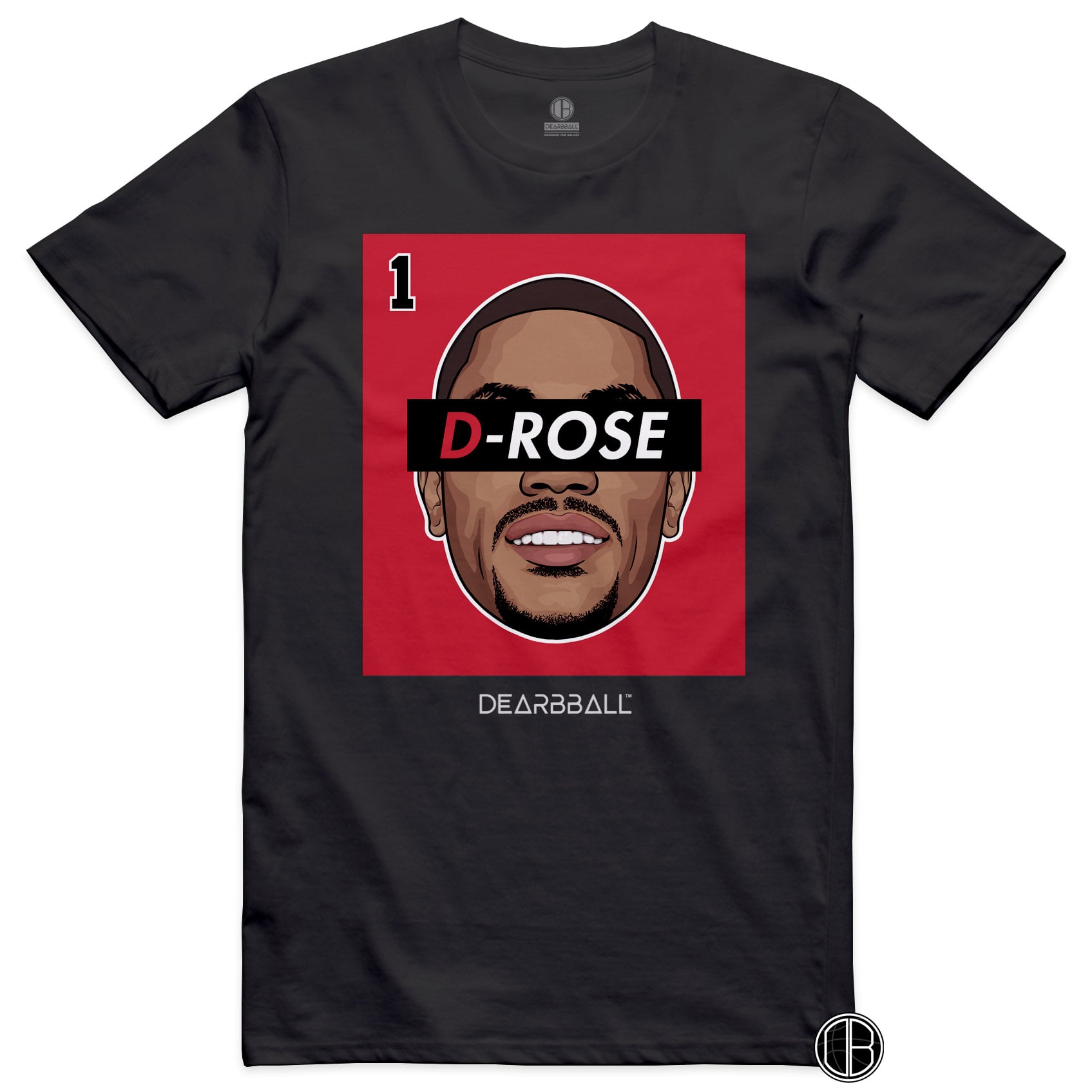 T-Shirt-Derrick-Rose-Chicago-Bulls-Dearbball-clothes-brand-france