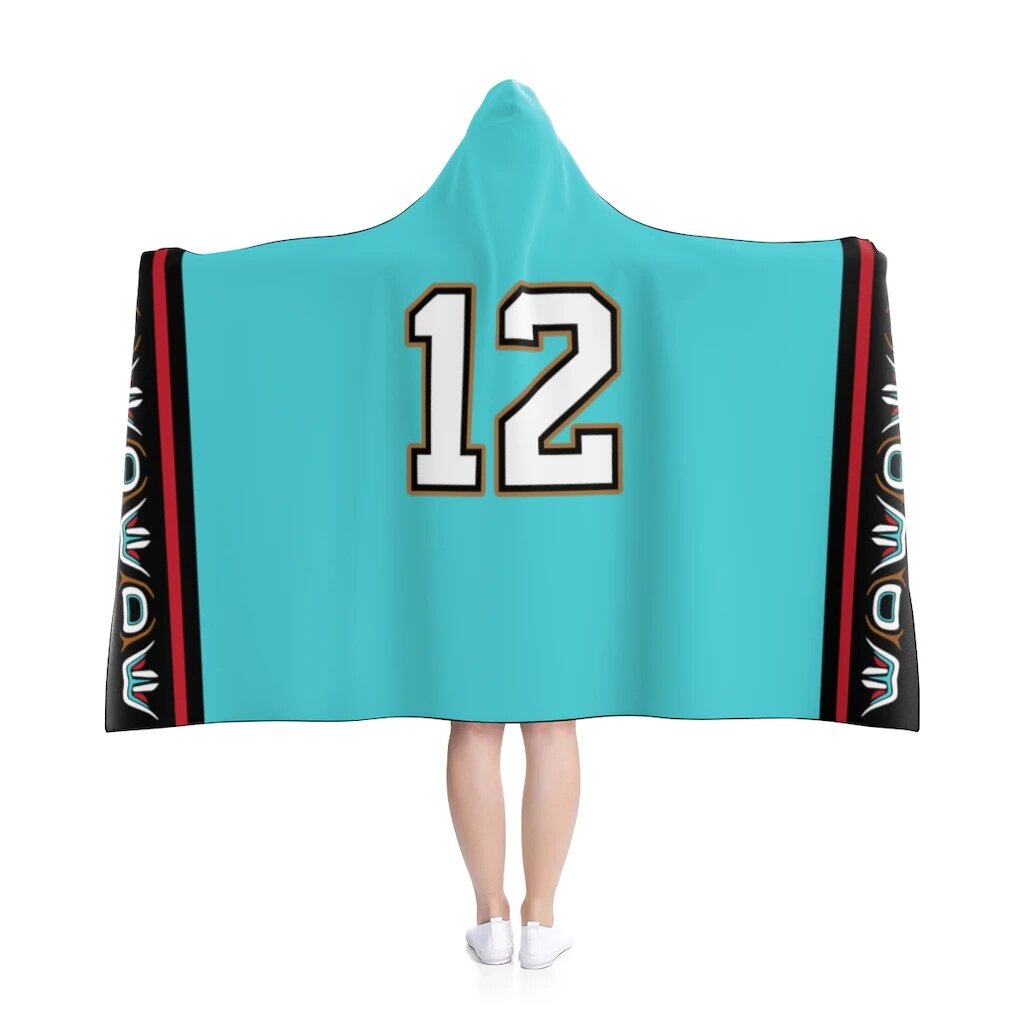 Memphis Grizzlies Ja Morant Nba New Arrival White & Teal Hoodie