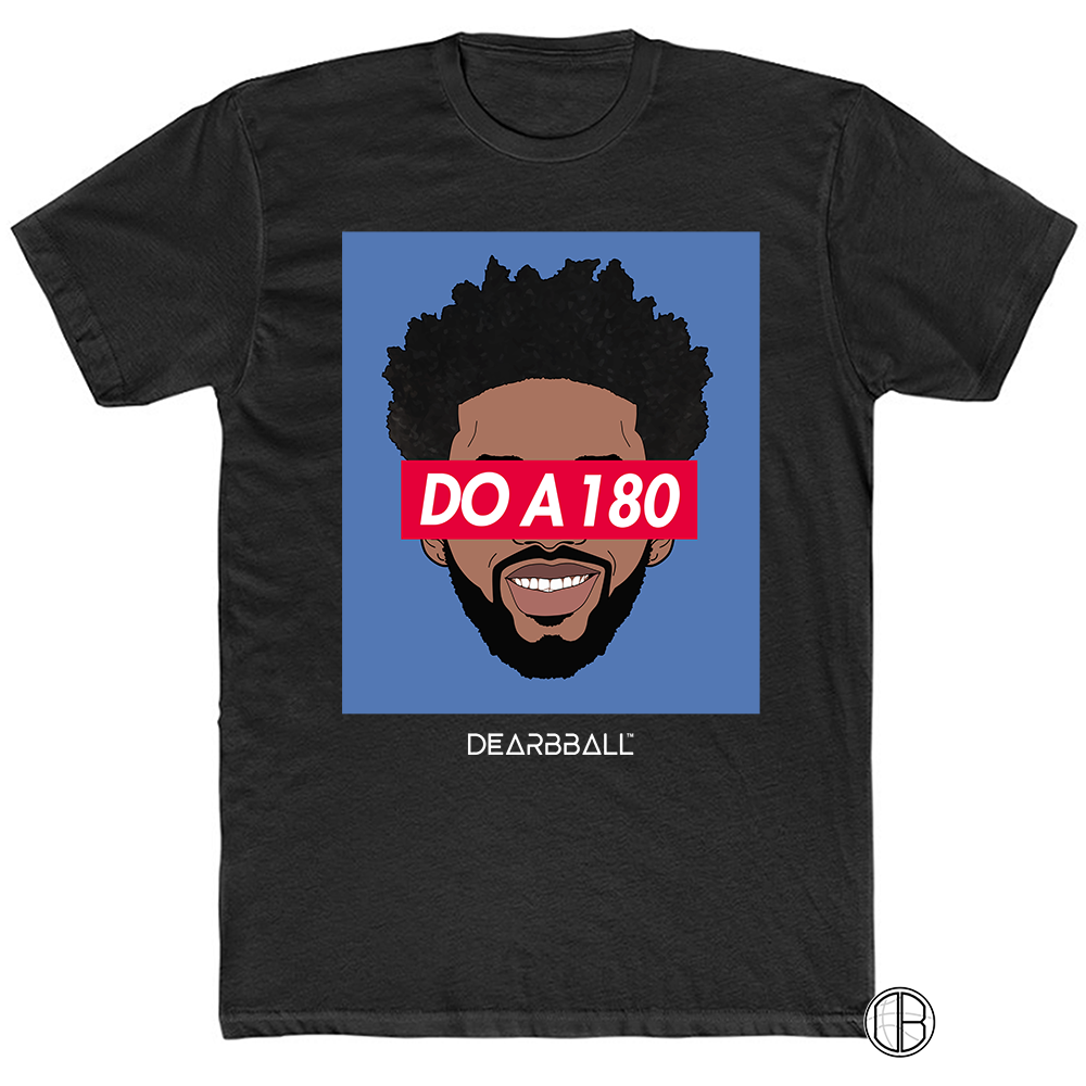 Joel Embiid T-Shirt - DO A 180 Blue Supremacy
