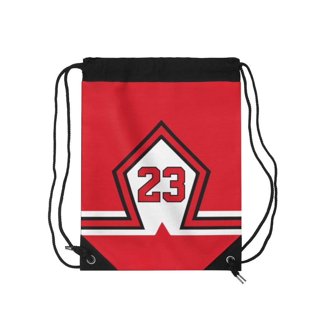 Michael-Jordan-Drawstring-Bag-Chicago-Bulls-Basketball-Dearbball-Red