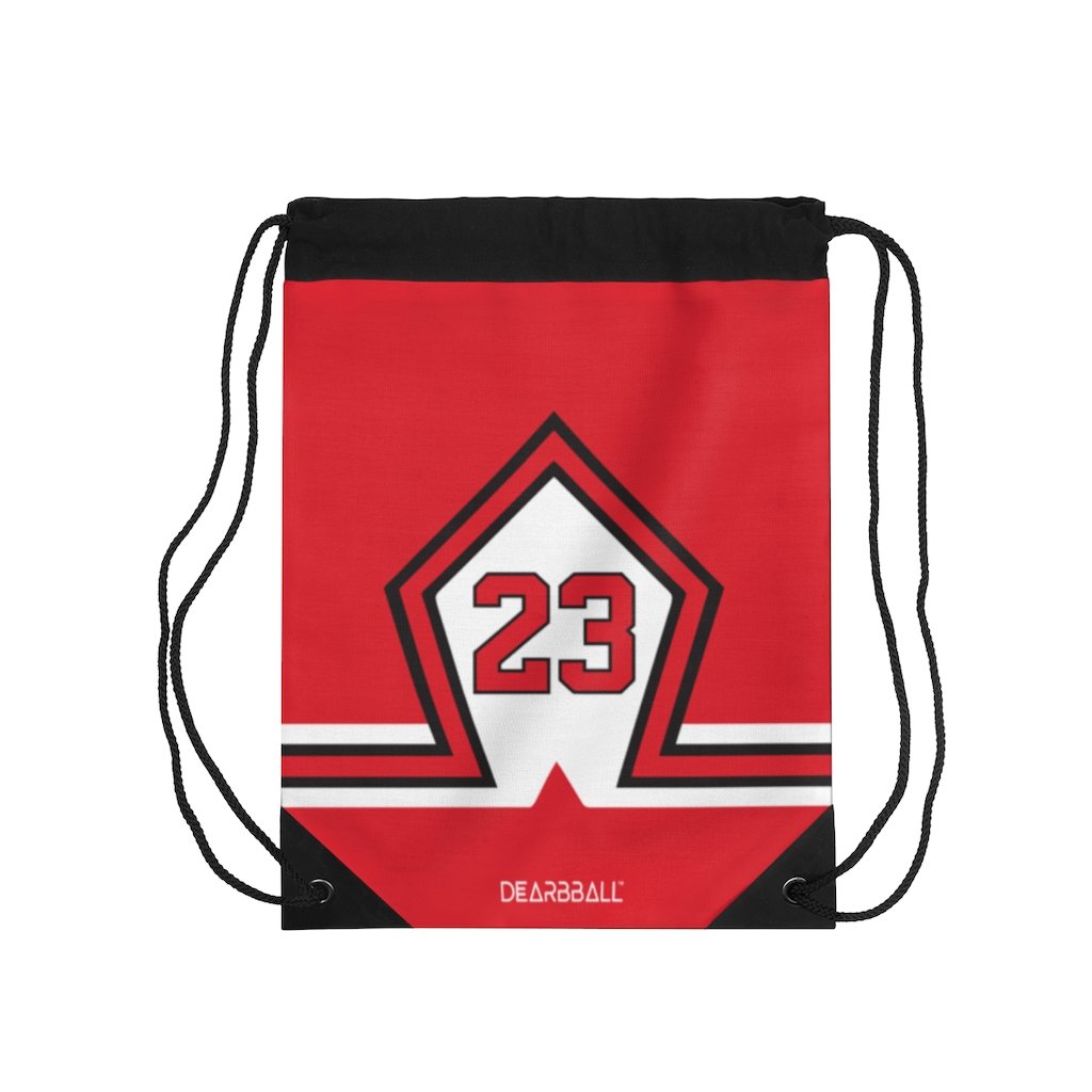 Michael-Jordan-Drawstring-Bag-Chicago-Bulls-Basketball-Dearbball-Red