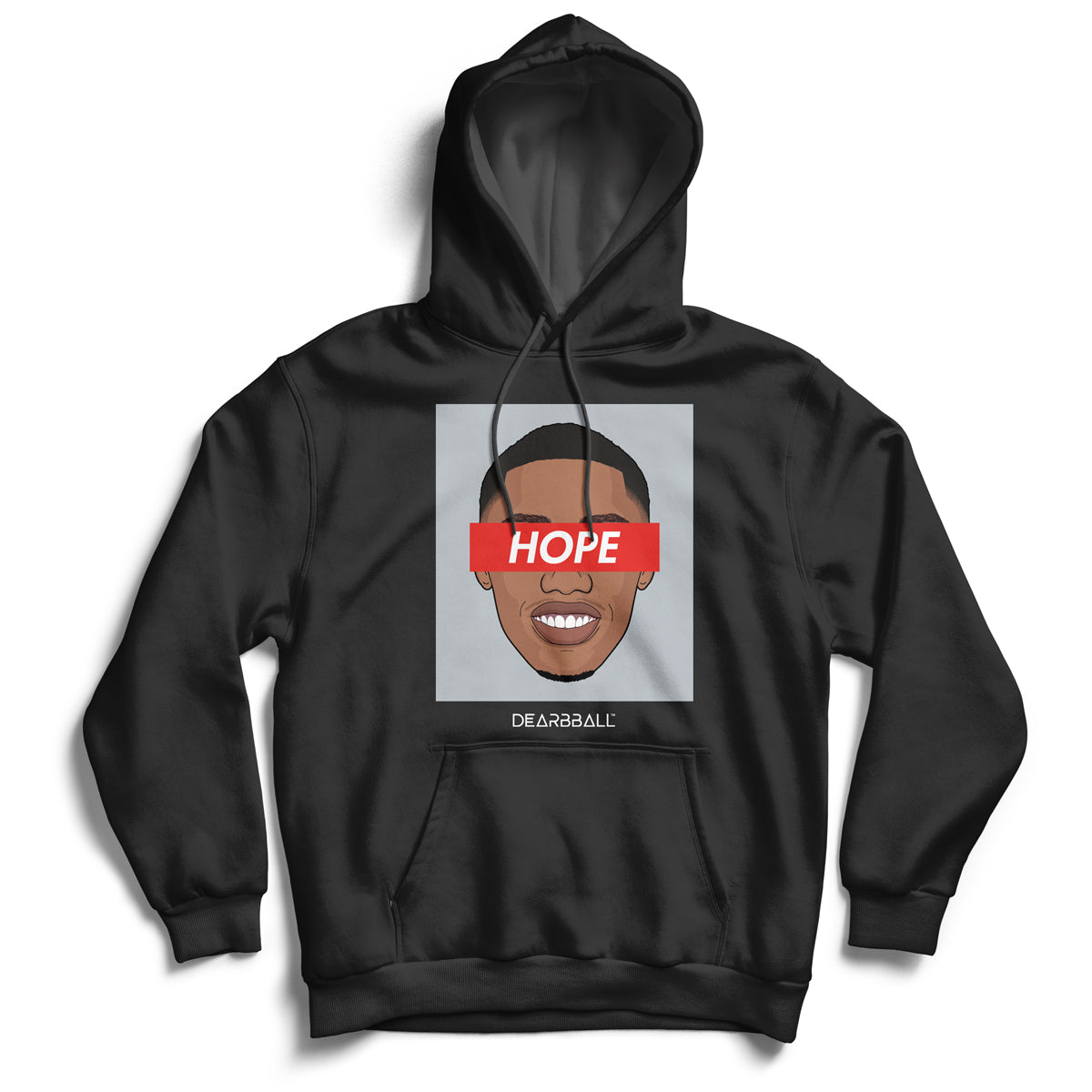 RJ Barrett Hoodie - HOPE Grey Supremacy - DearBBall™