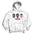 SOUTH BEACH Hoodie - Miami Vice City Big Three Miami Heat Basketball Dearbball black