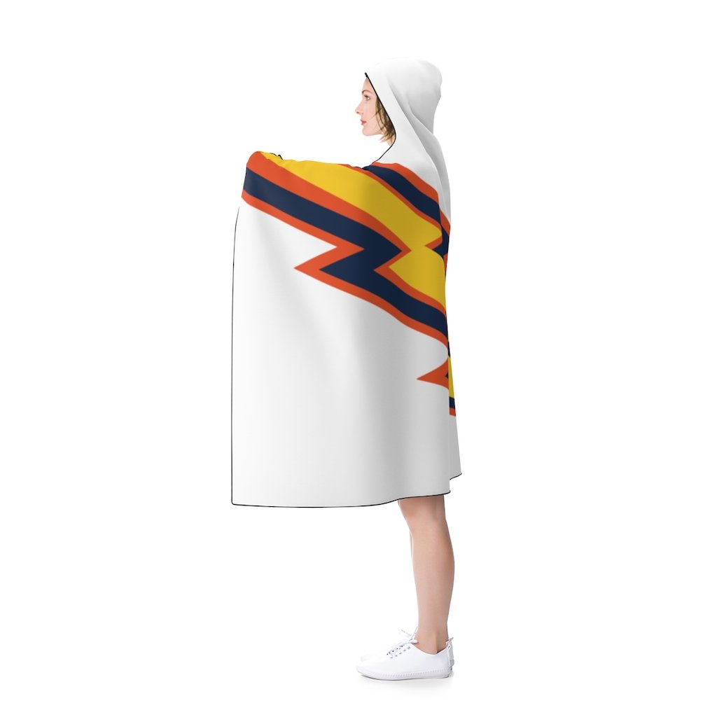 Trae Young Hooded Blanket - 11 Hawks Throwback Red - DearBBall™