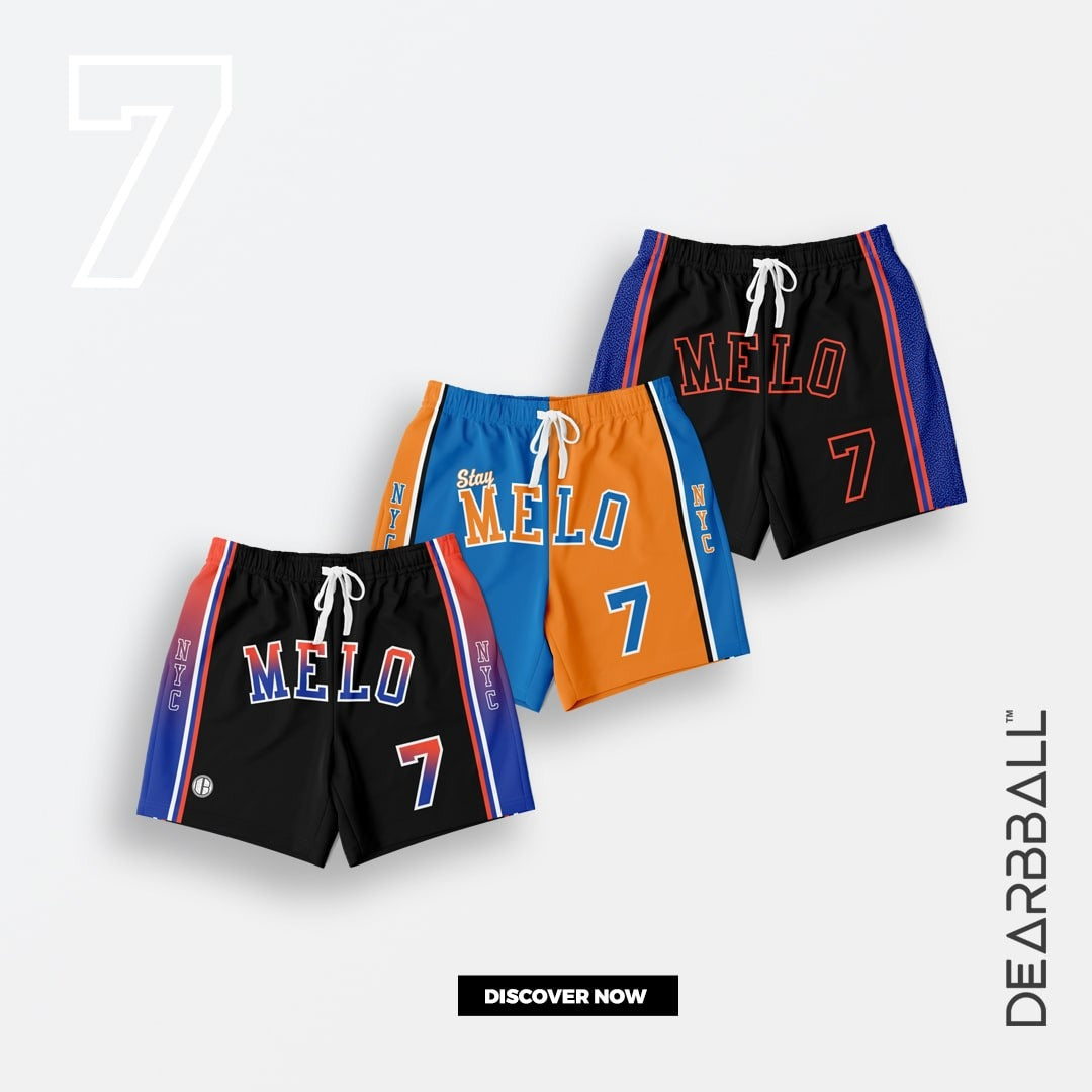 Pack 3 Shorts - MELO NEW YORK - DearBBall™