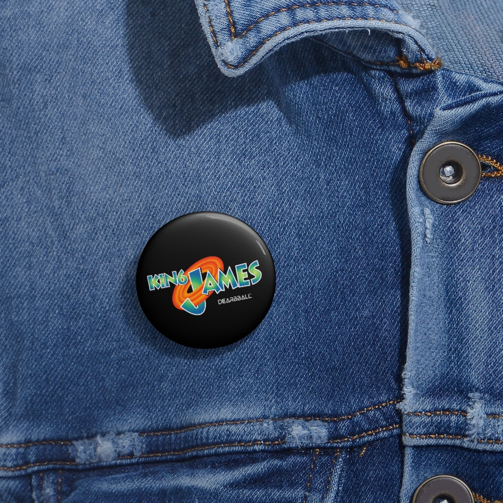 Pin Buttons Black - KIN6 JAMES Space Legacy